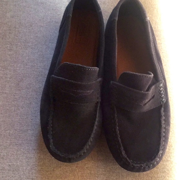 Zara blue suede loafers - Picture 1 of 6